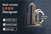 do trending real estate logo