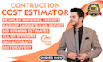 do construction estimates and quantity takeoffs