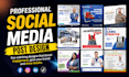 create social media post design for facebook, instagram, and linkedin carousel