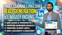 do linkedin lead generation and email finding