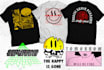 create custom t shirt design for streetwear and merchandise