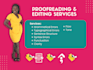 professionally proofread and edit your documents