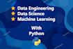 do data engineering, data science and machine learning with python