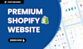 design or redesign your shopify website, dropshipping store