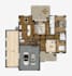 color architecture house floorplan or blueprint