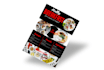 design product flyer, business, digital, club and food flyer design with qr code