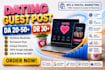 write HQ guest post on a da 60 dating blog