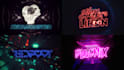 animate your logo in a vj loop background