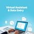 be your virtual assistant for data entry and wp upload