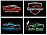 create auto detailing auto mobile and car wash logo design