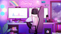 create animated starting soon, be right back, offline twitch screen overlays