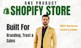 build a high converting one product shopify store