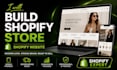 build shopify store, shopify website or shopify dropshipping store