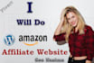 build an automated amazon affiliate website in wordpress