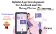 create flutter mobile app developer for android and ios