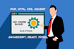 fix any php, laravel, react, shopify, mysql, html, css, js bug