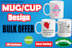design your coffee mug or cup creatively