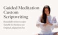 write a beautiful and unique guided meditation