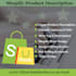 be your product description writer, shopify product description with SEO