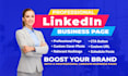 create professional linkedin business page