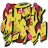 visualize your name from my graffiti style