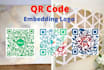 design attractive qr code with company logo