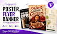 design a professional poster, flyer or banner for your business or event