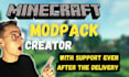 fix, optimize or create your minecraft modpack with quests and menu