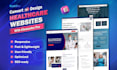 design wordpress landing page or website using elementor pro