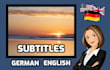 create german or english subtitles for your video