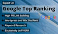 do google top ranking with white hat SEO