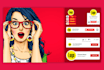 create attractive youtube subscribe like and bell animation