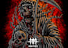 create a dark, horror, underground art illustration
