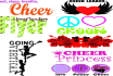 give You 49 Cheerleader Vector Clipart