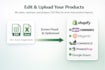 edit convert products csv and bulk upload to woocommerce, shopify, wix any store