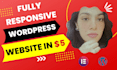 do full website creation on wordpress