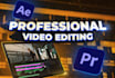 do video editing for youtube or social media
