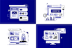 design unique custom icon set for your website