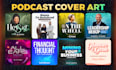 design a professional podcast cover art