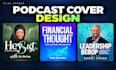 design a professional podcast cover art