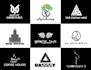 design brand ,business,company and lettering logo