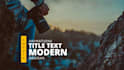 create awesome title with text typography animation