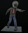 make the retopology you need with the poly count exactly as you want