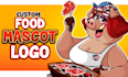 design a mascot logo and cartoon character for your brand