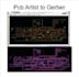 convert your pcb artist file to gerber