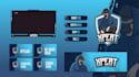 create twitch overlays, facecam, animated for your stream