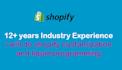 do shopify customization and liquid programming