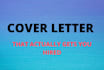 write a professional and ats cover letter