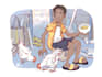 draw a character or scene in comic book style