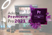 edit any video,cut,adjust color,change,sound using premiere